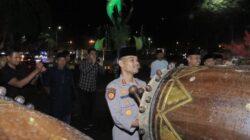 [Pengamanan Takbir Keliling, Polres Kampar Riau Jaga Kebhinekaan]