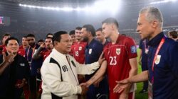 Prabowo Subianto Salami Pemain Timnas Setelah Indonesia Kandas Lawan China