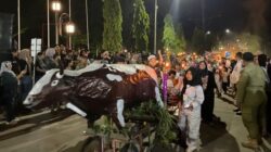 “Meriahnya Pawai Obor di Dumai Riau Tadi Malam, Tim Raga Ikut Mengawal”